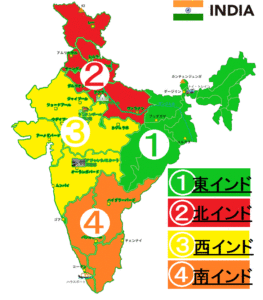 インド地図