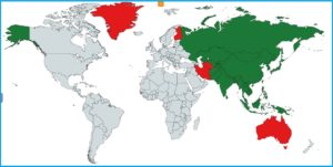 世界旅行計画ランキング(全358か所)